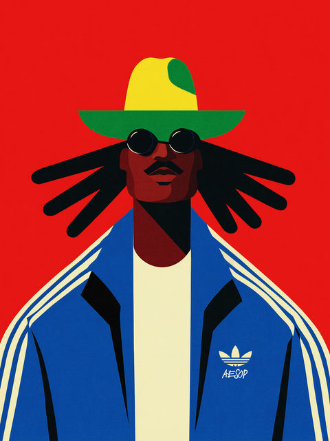 Modern Retro — Fresh to Death | Black Fine Art Print