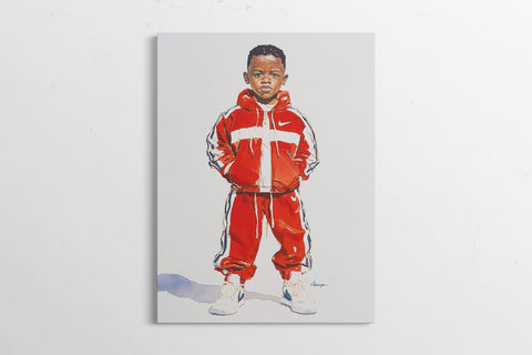 The Kids — Jazzy | Black Fine Art Print