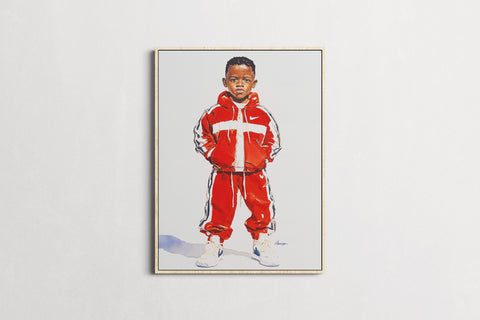 The Kids — Jazzy | Black Fine Art Print