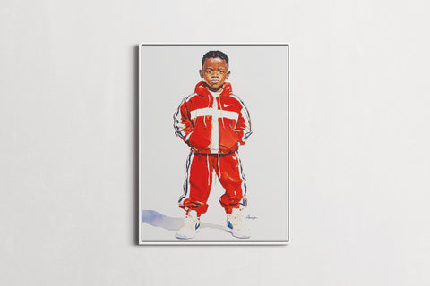 The Kids — Jazzy | Black Fine Art Print