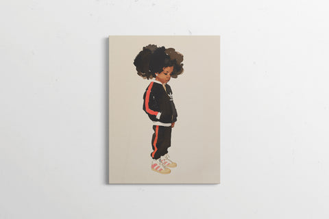 The Kids — L-Boogie | Black Fine Art Print