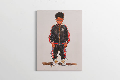 The Kids — Nasir  | Black Fine Art Print