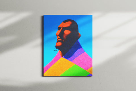 Dreaming in Neon — All Eyes | Black Fine Art Print
