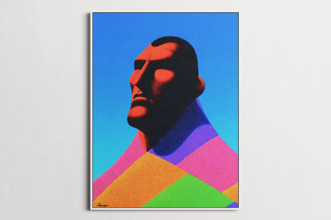 Dreaming in Neon — All Eyes | Black Fine Art Print
