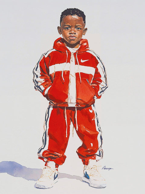 The Kids — Jazzy | Black Fine Art Print
