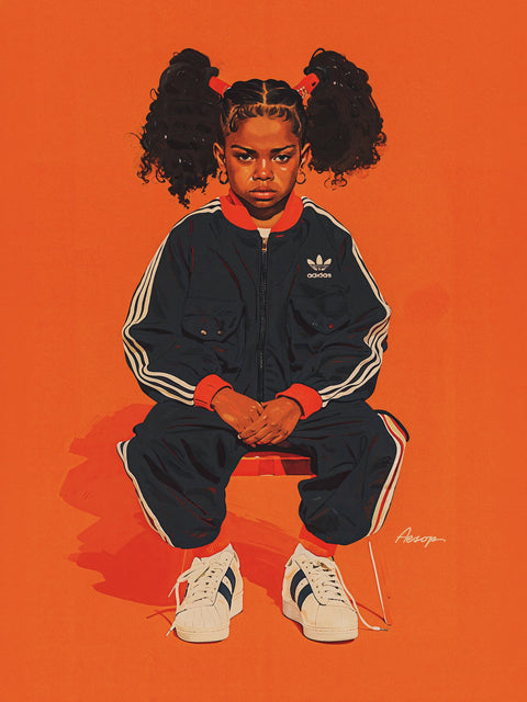 The Kids — Misdemeanor | Black Fine Art Print